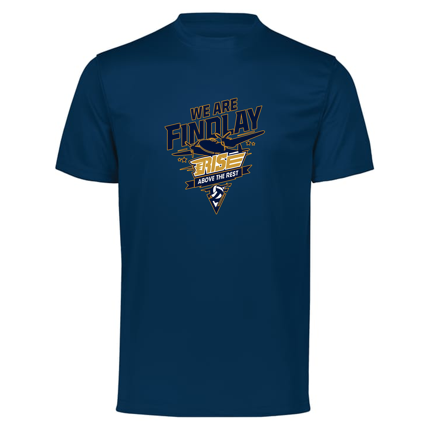 Findlay Volleyball Rise Short Sleeve Tee