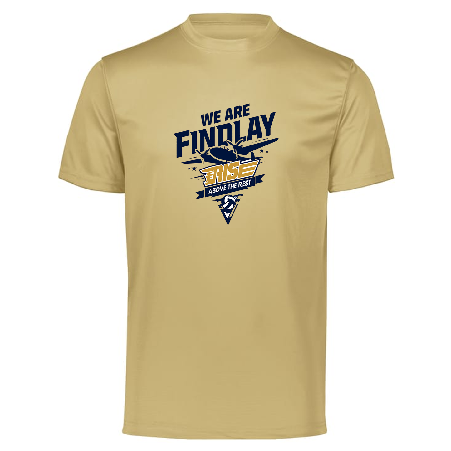 Findlay Volleyball Rise Short Sleeve Tee