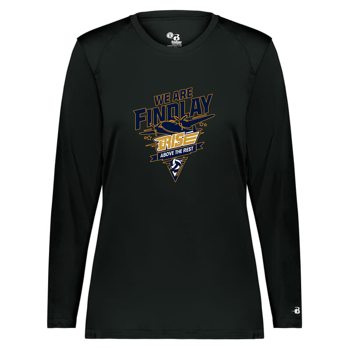 Findlay Volleyball Rise Long Sleeve Tee