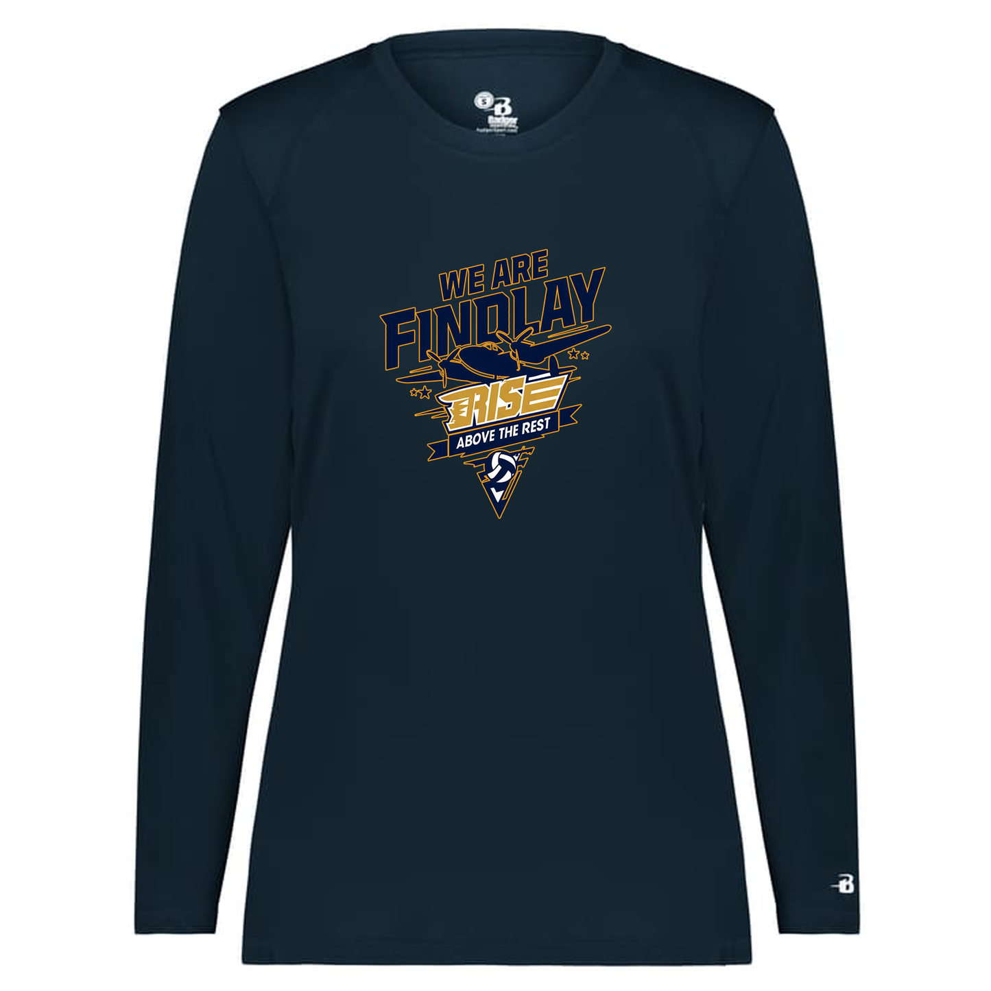 Findlay Volleyball Rise Long Sleeve Tee