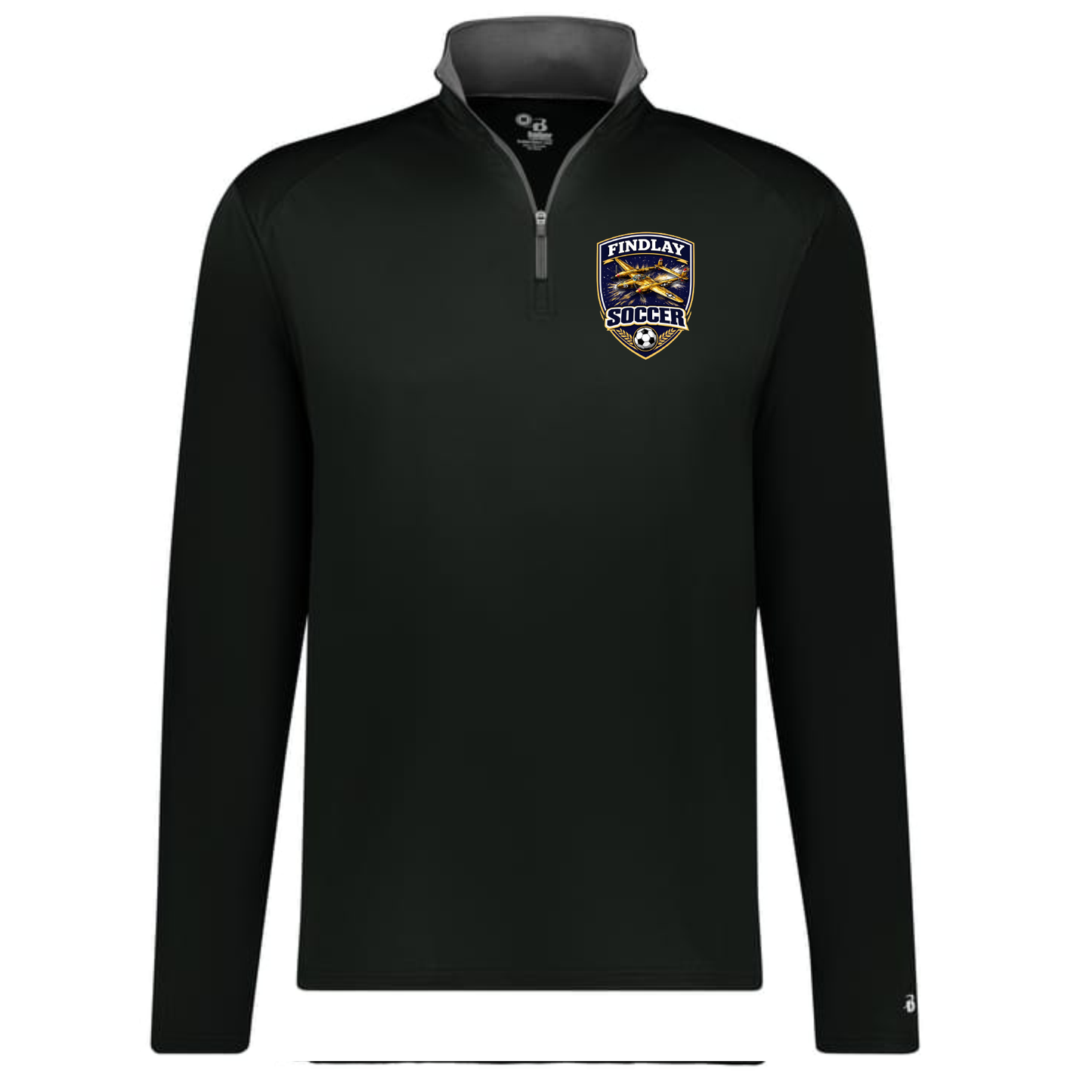 Findlay Qtr. Zip Soccer Crest Fleece
