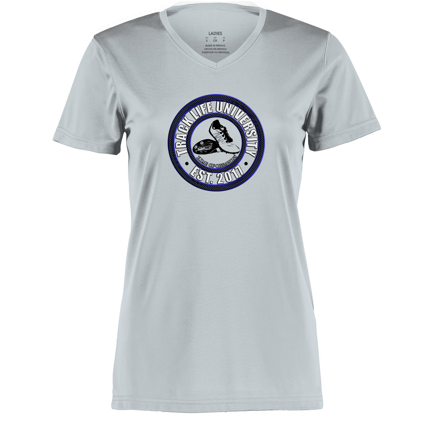 TRACK LIFE UNIVERSITY Heritage Seal Performance Tee