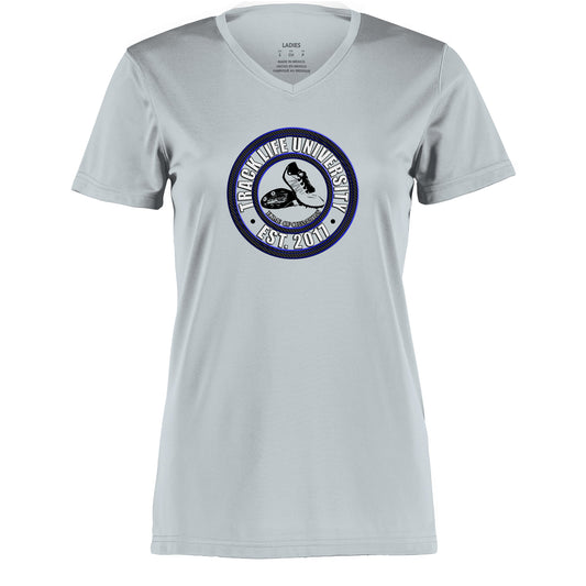 TRACK LIFE UNIVERSITY Heritage Seal Performance Tee