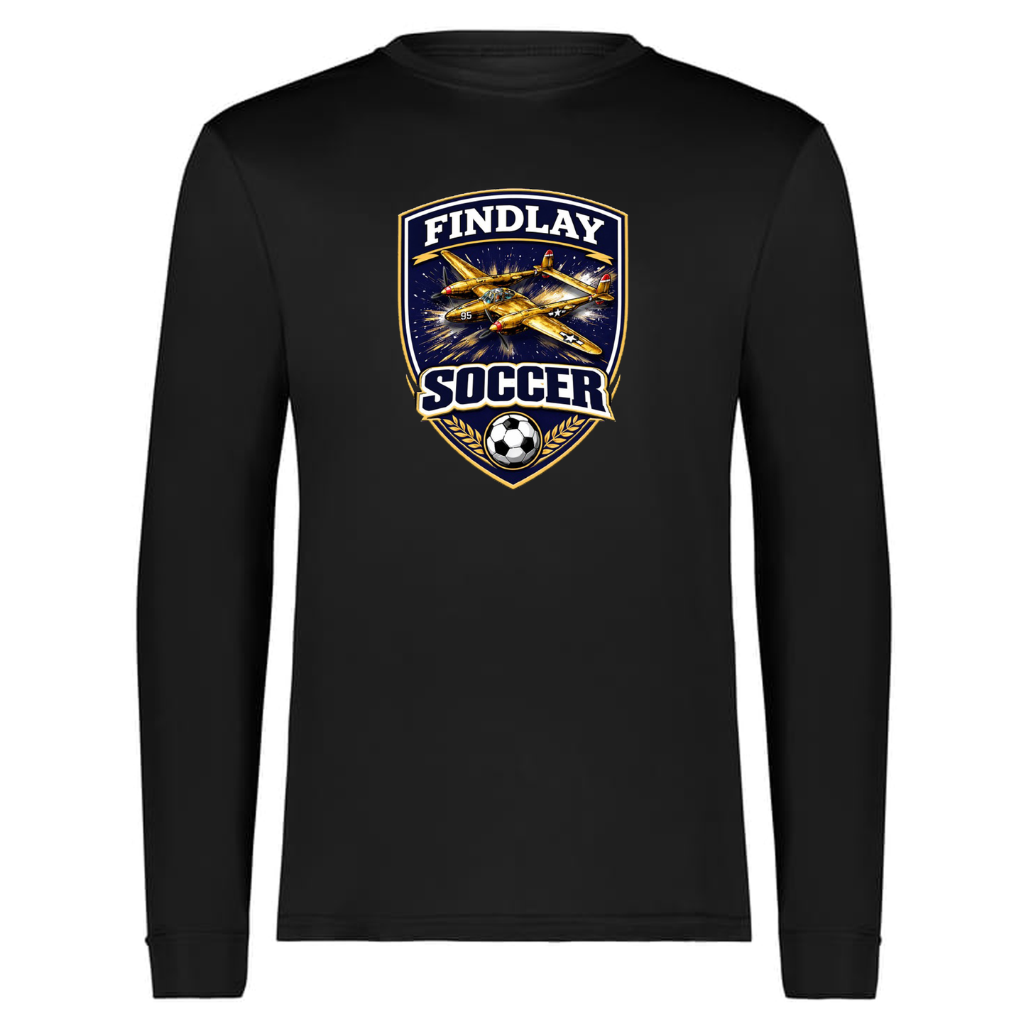 Findlay Soccer Shield Long Sleeve Tee