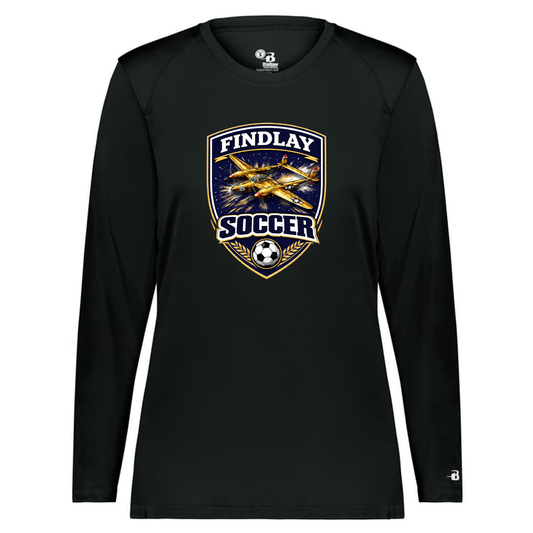 Findlay Soccer Shield Long Sleeve Tee