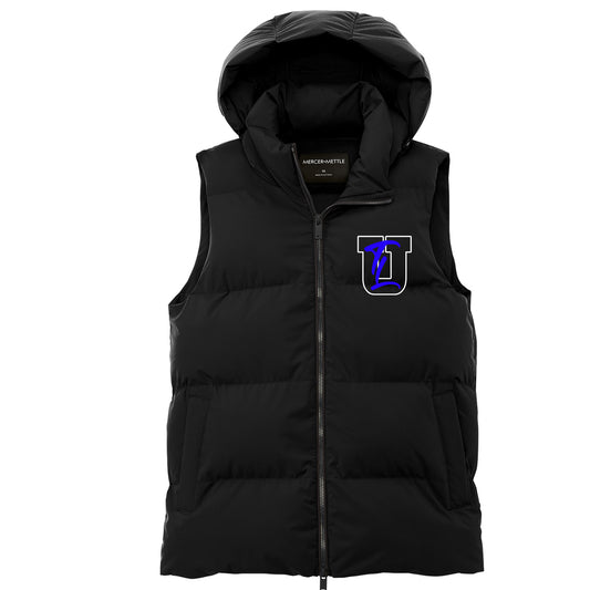 Track Life University Puffy Vest