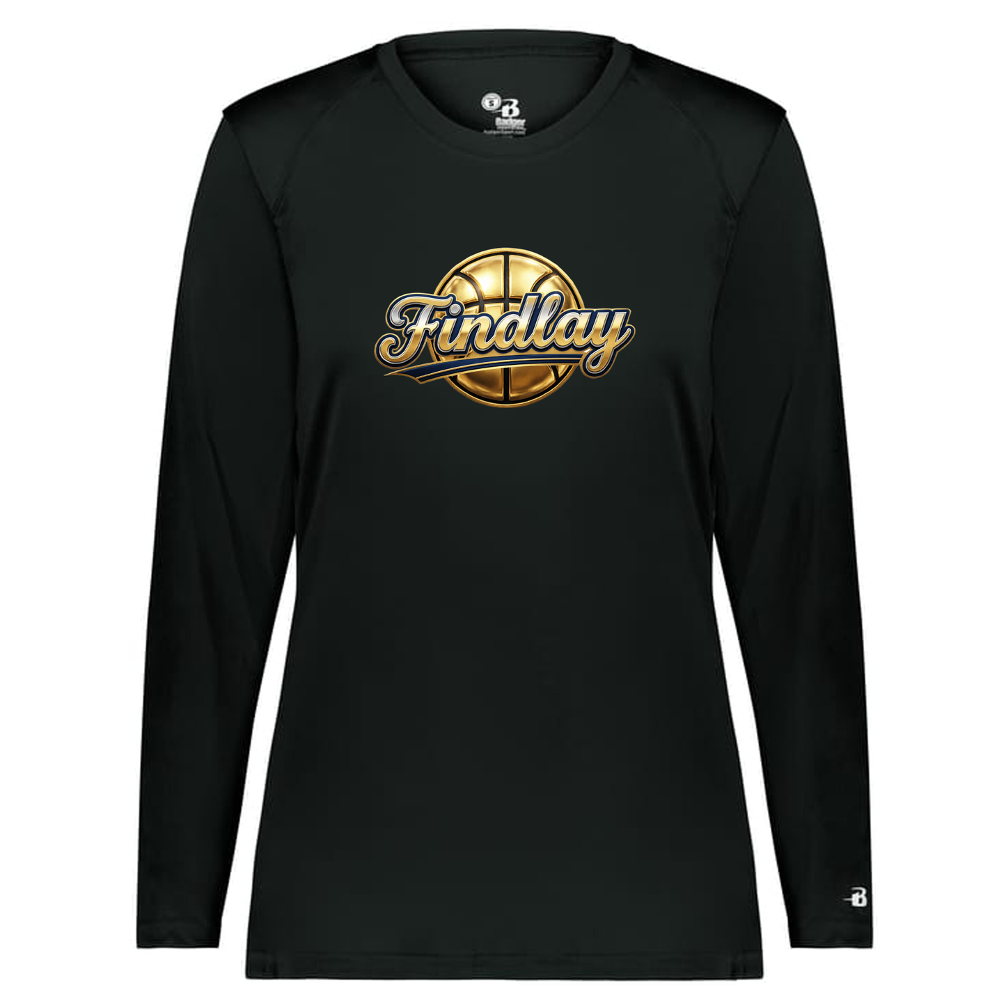 FMS Golden Basketball Long Sleeve Tee