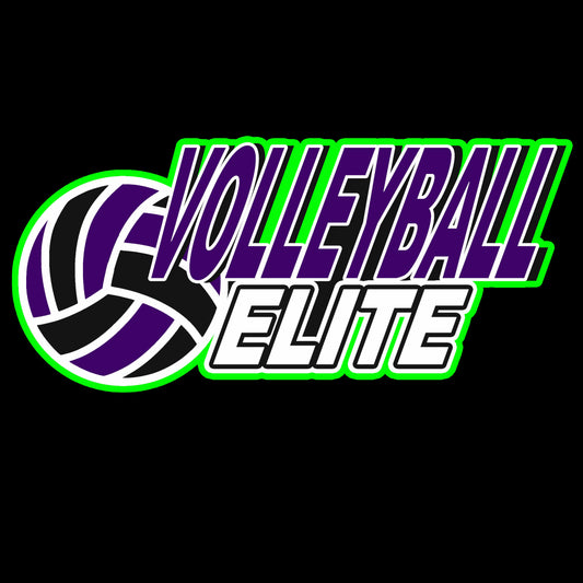 Volleyball Logo 2.0 on Black