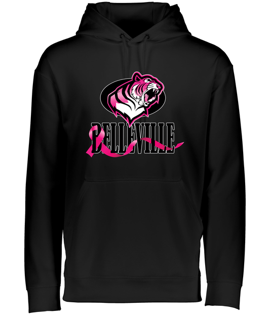 Belleville Tigers Breast Cancer Awareness Hoodie
