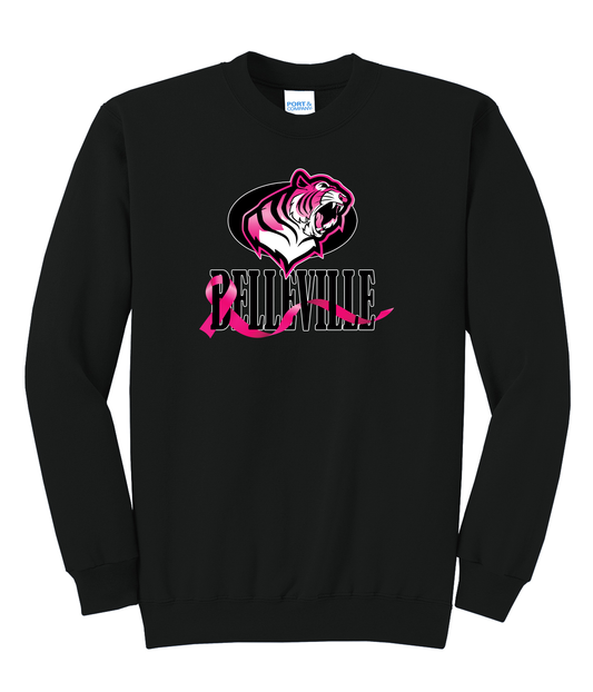 Belleville Tigers Breast Cancer Awareness Crew