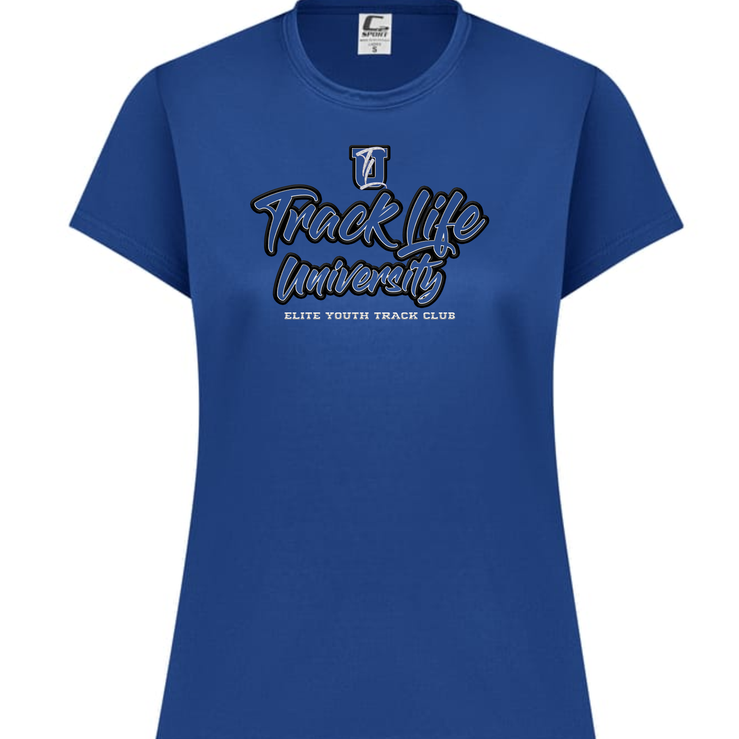TRACK LIFE UNIVERSITY™ Elite Youth Track Club Performance Tee