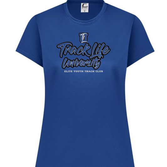 TRACK LIFE UNIVERSITY™ Elite Youth Track Club Performance Tee