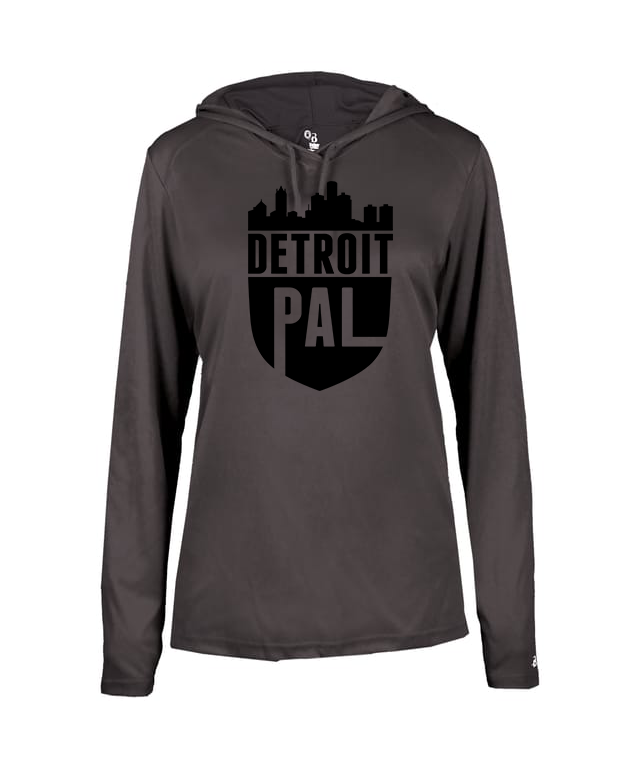 Detroit PAL Performance Hooded Long Sleeve Tee