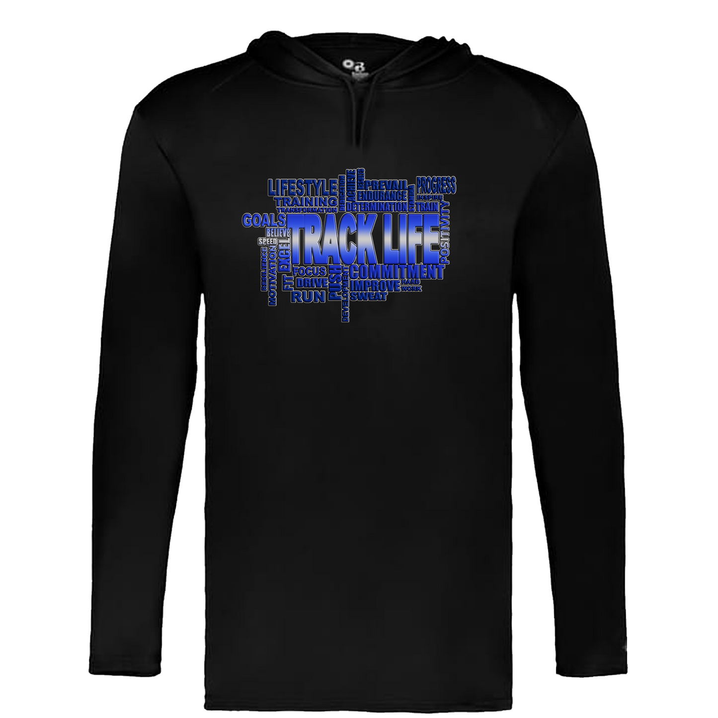Track Life Style Hooded Tee