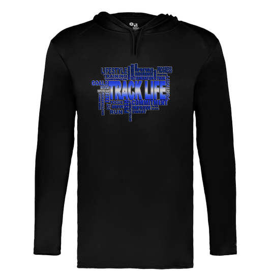 Track Life Style Hooded Tee