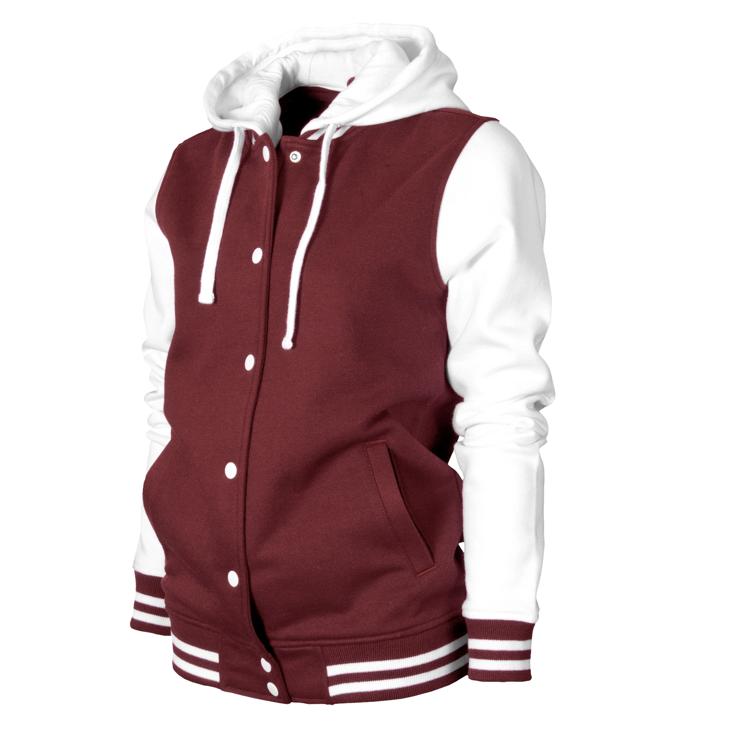 Maroon Spring Varsity Jacket