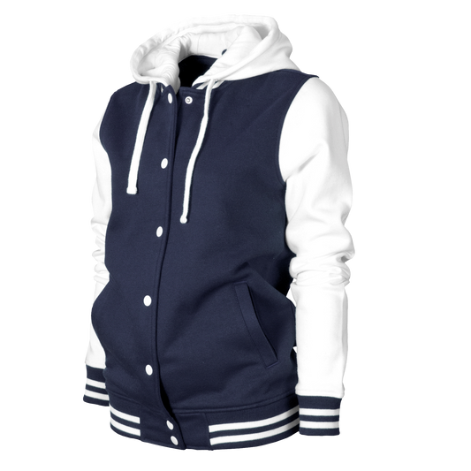 Navy Spring Varsity Jacket