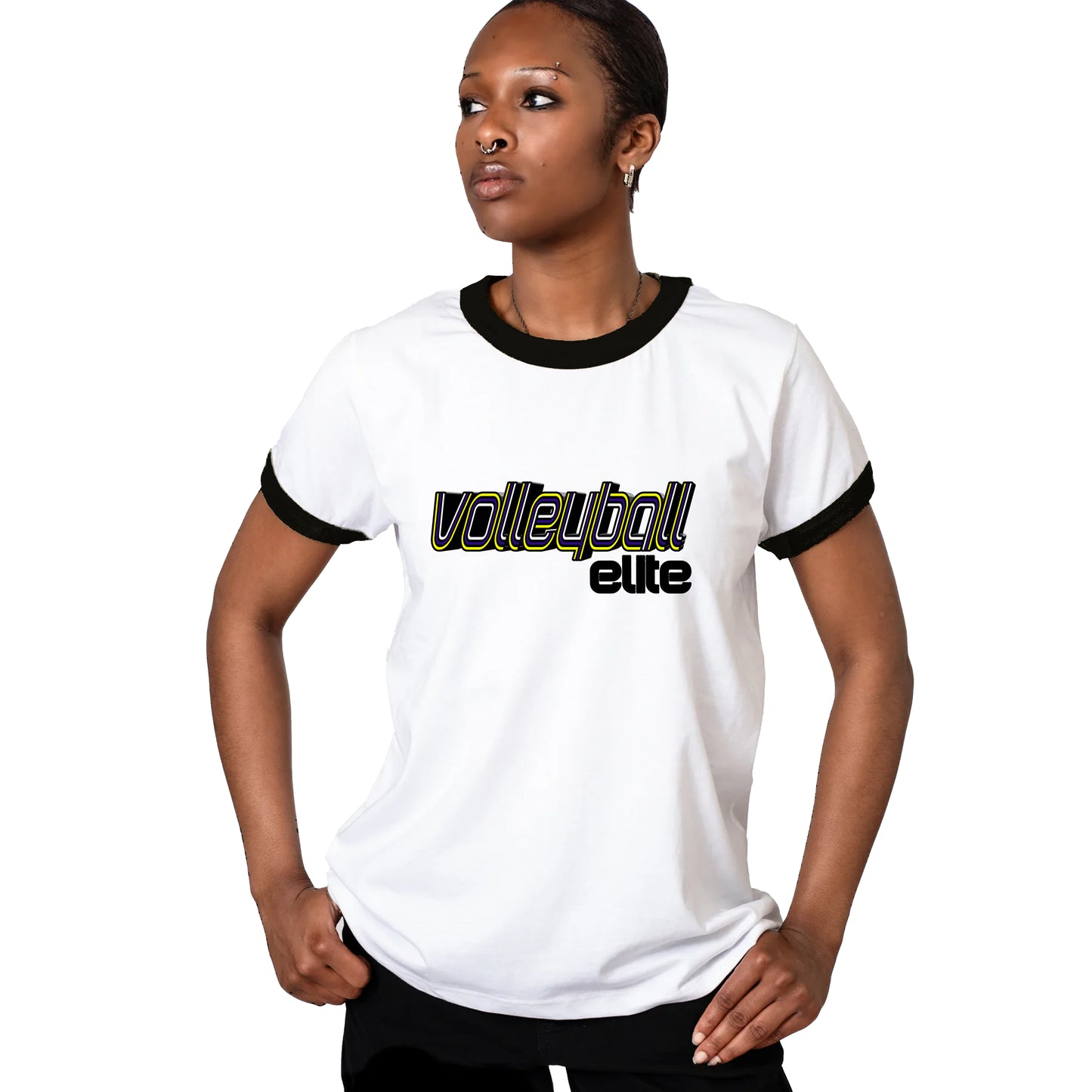 Volleyball Elite Retro Tee