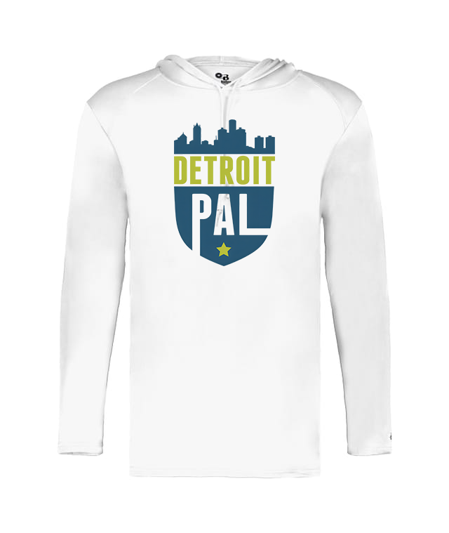 Detroit PAL Performance Hooded Long Sleeve Tee